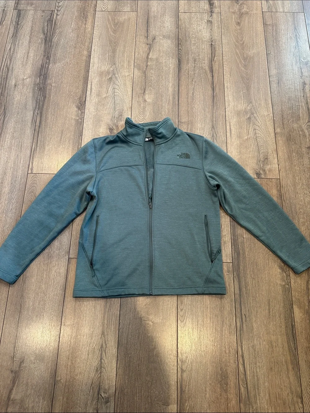 The North Face Men's Lightweight Full-Zip Jacket - Dark Green Size Large